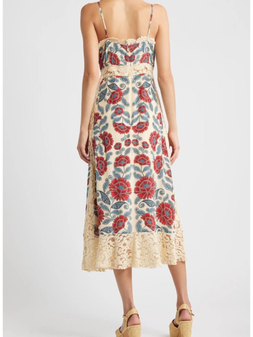 FARM RIO Francesca Midi Dress (Sand) - NWT - Size Medium - Picture 12 of 12